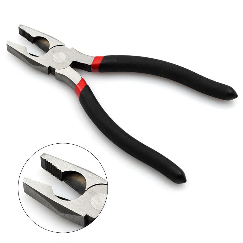 4 Pack 8" Multi Tool Pliers Set,Cr-V Combination Pliers,Including Groove