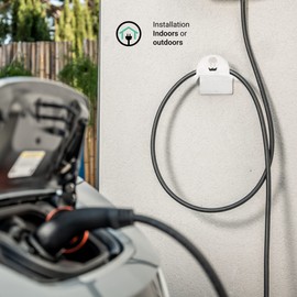 Wallbox Wall Mount for Cable (White)