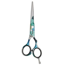 JAGUAR JaguART IN MOTION 5.5 Inch Hairdressing Scissors Offset Design Anti-Allergy Resistant High-Tech Coating in Photo Quality Made in Germany