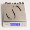 20 Pack S-Shaped Hanging Hooks, Versatile Pot Hangers, Closet Organizers,