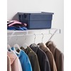 Rubbermaid Direct Wall Mount Closet Shelf, 4 Ft. Wide, Mounting