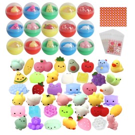 ZJDHPTY Party Favors for Kids Goodie Bags Stuffers Travel Toys Birthday Gift Prize Box Treasure Box Toys for Classroom Squishy Toys 48pcs