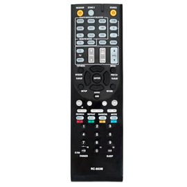 RC-863M Replacement Remote Control Compatible with Onkyo AV Receiver HT-R2295 HT-S5600 HT-R592 HTS5600 HTR2295 HTR592 7.1-CH Home Theater Receiver