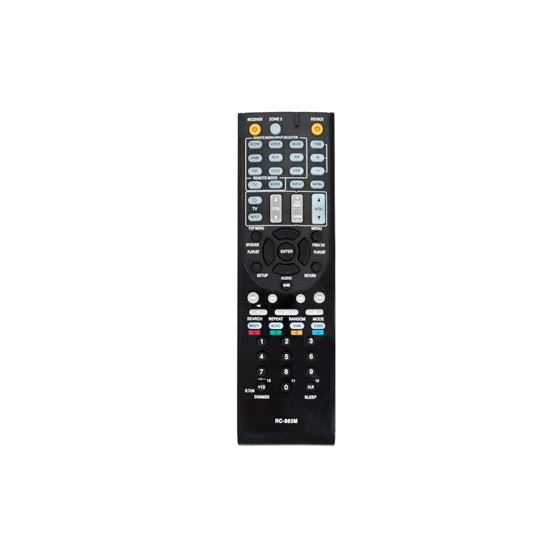 RC-863M Replacement Remote Control Compatible with Onkyo AV Receiver HT-R2295