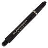 Harrows Supergrip Carbon Shafts - Various Designs, 1 Set = 3 Pieces (Silver, Medium - MED)