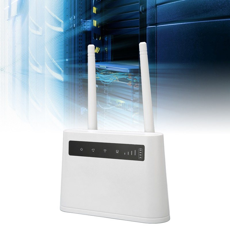 4G WiFi Router 300Mbps High Speed 4000mAh Standard SIM Card