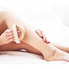 Stephanie Franck Beauty Round dry massage body brush made of