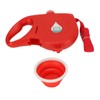 Retractable Dog Leash 360 Degree Built in Water Bottle Puppy