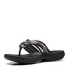 Clarks Women's Breeze Coral Flip-Flop, Black Combi, 8