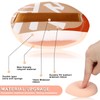 4 PCS Korean Foundation Sponge, Soft Makeup Puff Teardrop Setting