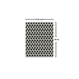 Le Jardin du Lin Bedruckte Baumwoll Taschen mit Kordelzug, Einkaufstasche, Beutel, Stoffsack, Stofftasche, Gemüsesack, Wiederverwendbare, Umweltfreundlich, Mehrzweck, Faltbar, Größe: 30x40 Cm