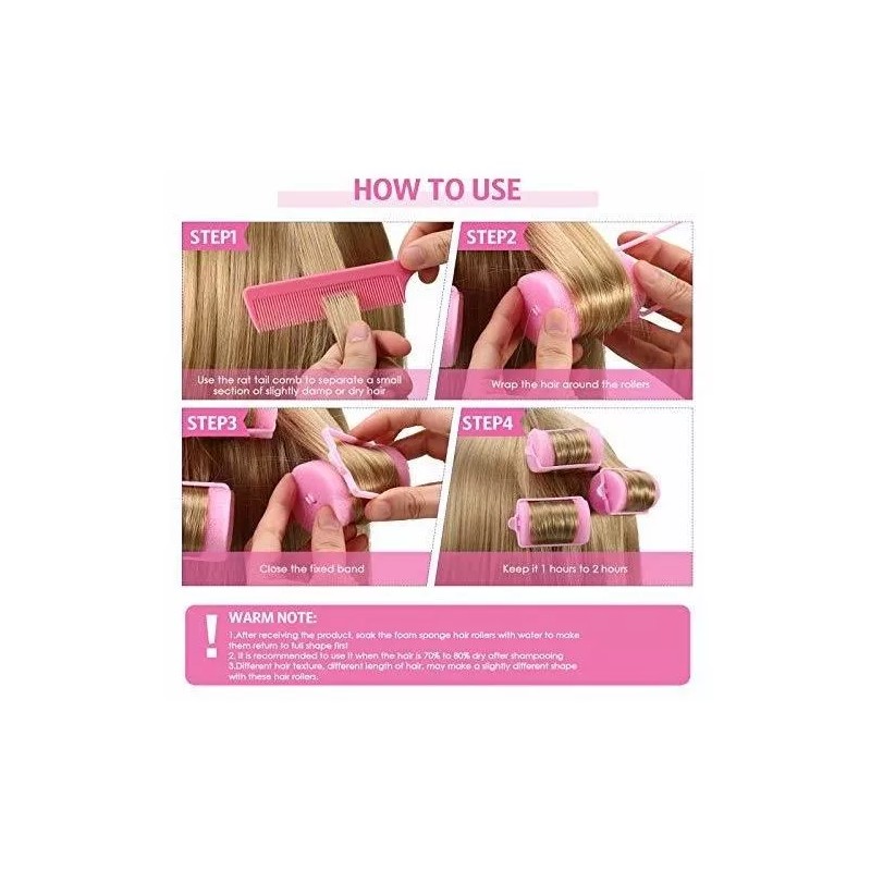 Syhood Rodillos De Espuma Para El Cabello (56 Piezas) Con