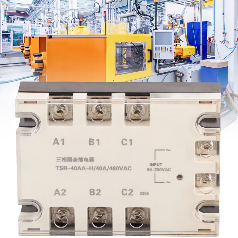 3 Phase Solid State Relay Fast Switching Speed Noise Free