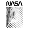 Spreadshirt NASA Space Shuttle Start Sticker, 10 x 10 cm,