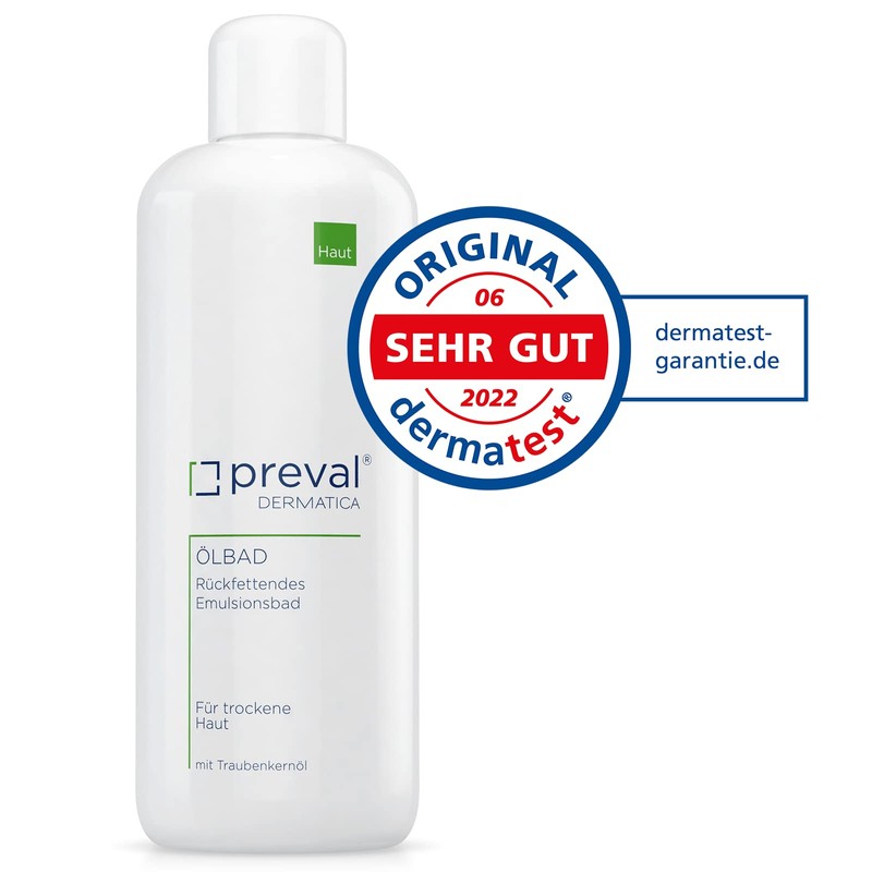 preval® Oil Bath 500 ml, Replenishing Emulsion Bath for Dry