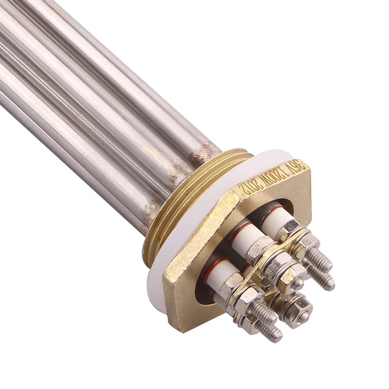 DERNORD 36V Water Heater Element 1200 Watt 1.25Inch Copper Flange