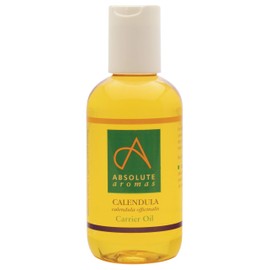 Absolute Aromas Calendula Infused Oil 50ml - Pure, Natural, Infused Calendula in Sesame Oil – Natural Moisturiser and Massage Oil for Skin, Hair and Nails