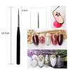 luoshaPUCY Nail Design Brushes, [3 Pieces] Nail Art Liner Brush