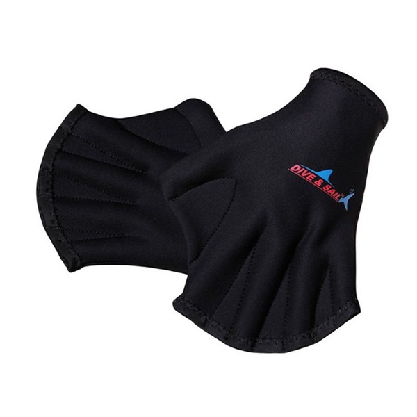 WINOMO 1 Pair Webbed Swimming Gloves Aquatic Traning Fit Paddles