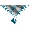 fashionchimp Women's Scarf with Decorative Tassels and Pattern Mix Embroidery