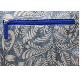 Elevanty Waterproof Beach Bag with Zipper, Adjustable Shoulder Bag for Beach, blue