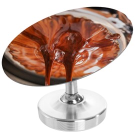 TOPZEA Espresso Shot Mirror for Bottomless Portafilters, Stainless Steel Coffee Extraction Reflective Observation Mirror with Magnetic Adjustable Base, Barista Tool Espresso Machine Accessories Kit