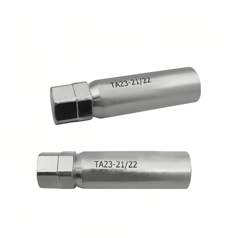 Lskioer 2Pcs 10 Point Spline Lug Nuts, 13/16" & 7/8"