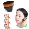 Diamond Shield Powder Foundation Brush - Flat Top Kabuki Makeup