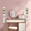 YEXEXINM 2 Pack 7 Tier Wall Shelf Unit 43" White