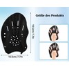 KOMUNJ 1 Pair Hand Paddles for Swimming, Swimming Paddles with