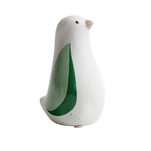 Ahantper 1 Piece Modern Home Decor White Bird Statue Small