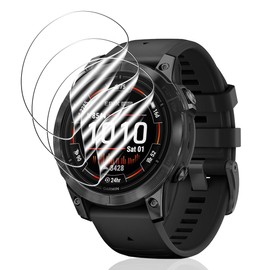 Phlleyaa Protective Film for Garmin Epix Pro 47 mm Soft TPU Film Pack of 3 Screen Protectors [3 Pieces], Easy to Install Bubble-Free Anti-Scratch for Tempered Glass Film for Garmin Epix Pro 47 mm