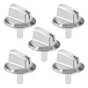 MOOTVGOO 5 Pack 5304525746 Gas Cooktop Knobs, Surface Burner Control