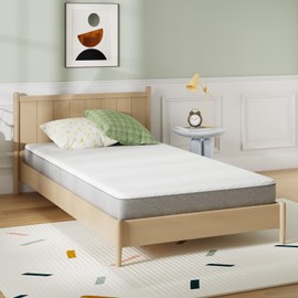 Novilla 8 Inch Mattress Twin, Gel Twin Memory Foam Mattress in a Box for Pressure Relief & Body Support & Cooling Sensation, CertiPUR-US Certified Safe Foams