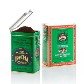 Bacha Coffee | Grand Torino Fine Flavoured, Ground Beans, Medium Roast, 100% Arabica Specialty Coffee, 350g Autograph Collection, Gift Box