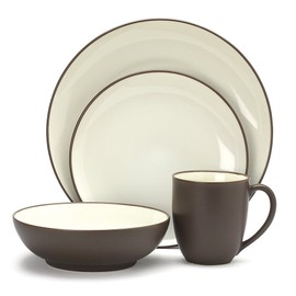 Noritake Colorwave Chocolate 4-Piece Place Setting