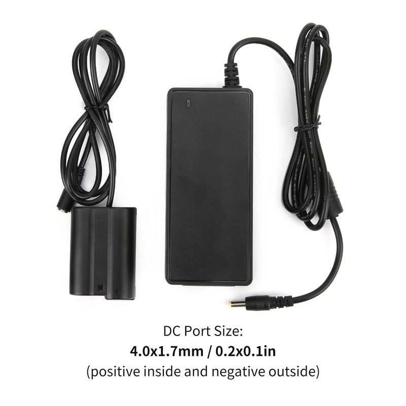 AC Power Adapter DC Coupler ENEL15 Full Decoded Dummy Battery