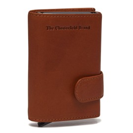 The Chesterfield Brand Frankfurt Credit Card Holder 8cc 10 cm RFID Cognac, Cognac, Vintage