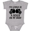 inktastic Boxer Like Daddy Boxing Baby Bodysuit 6 Months 0060