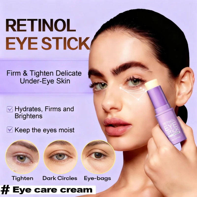 Retinol Cafeína Stick Ojos Antiarrugas Hidratante