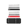 TEKTON 1/4 Inch Drive Hex Bit Socket Set with Rails