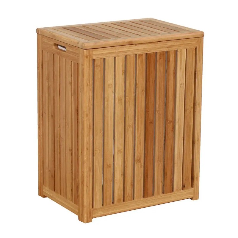Spa-Style Bamboo Laundry Hamper BRH1248 Eco-Friendly and Stylish Storage Bin