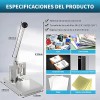 Cortador Redondeador De Esquinas Manual Con 2 Troquele