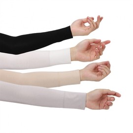 New Borderless Soft Elastic Modal Cotton Arm Sleeves for Women - UV & Exposure Protection Total Beats Remarks Color + Free Size 10ea