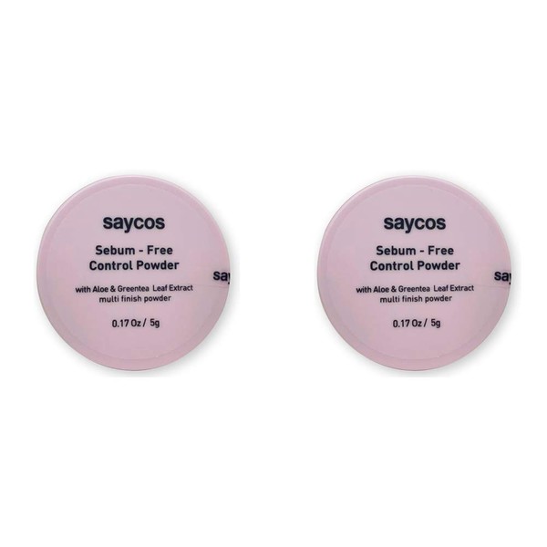 [SAYCOS] Sebam Free Control Powder, Set of 2, Sebum Free