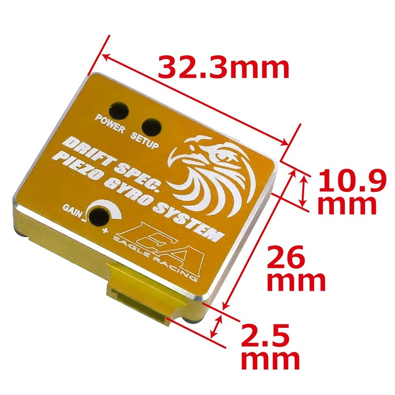 Eagle Model piezozyairo Aluminum Case for Part Number 3944case – Go
