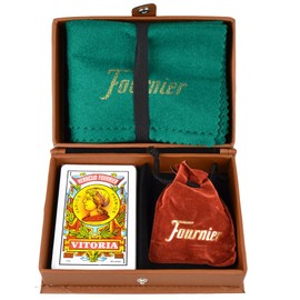 Fournier f31023 – Mus Presented in a Leatherette, Set of Game, Brown