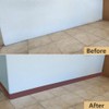 Lifronkit Flexible Baseboard Molding Trim, Peel and Stick Rubber Baseboard