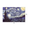 Menesia Tempered Glass Cutting Board for Kitchen, Van Gogh Design