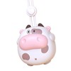 Cartoon Animal Hanging Neck Fan with Lanyard Battery Powered Bladeless